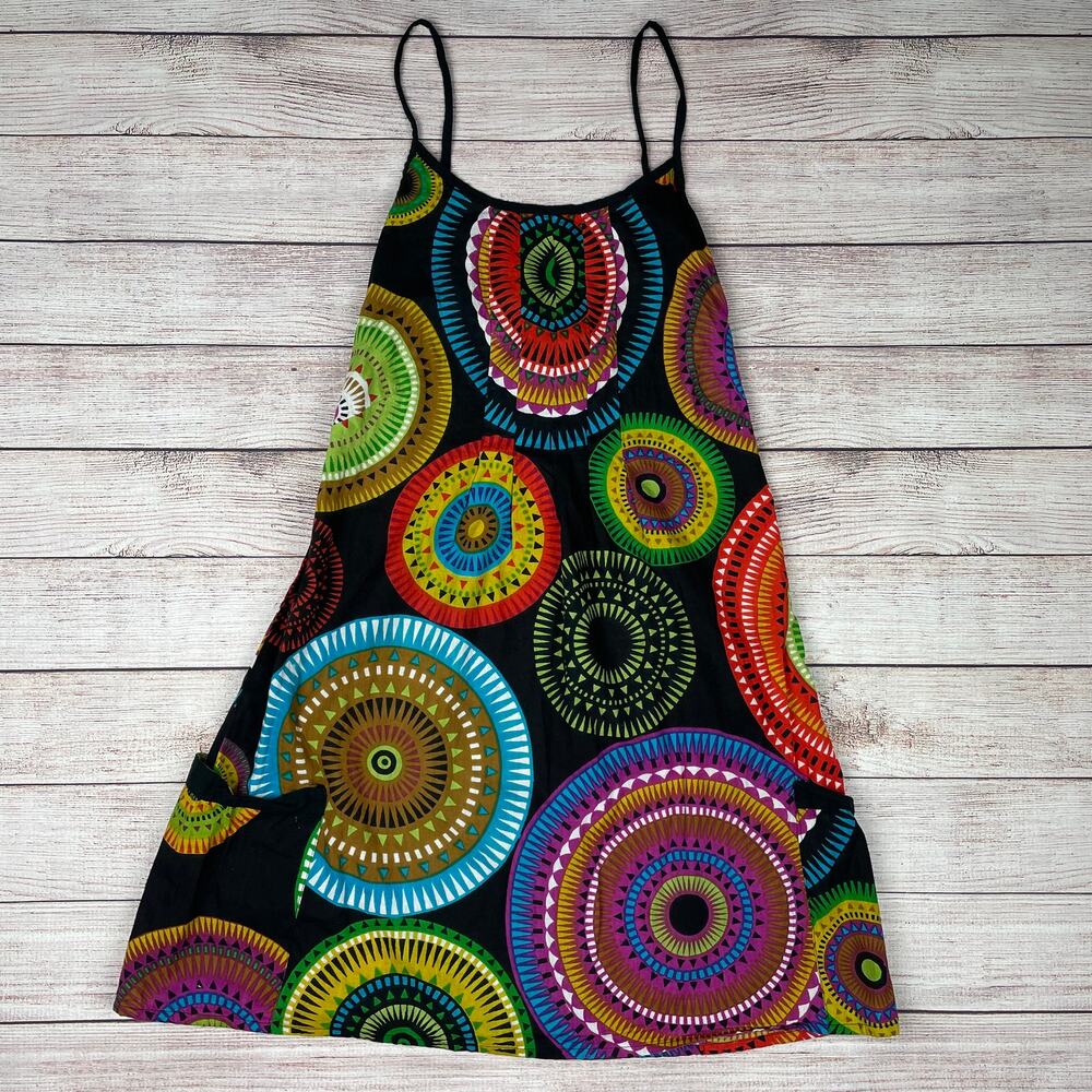 Aller Simplement A Line Multicolor Dress
